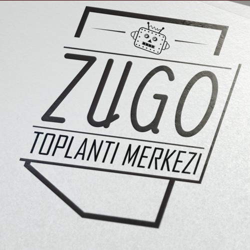 create a RETRO logo for Modern meeting facilities