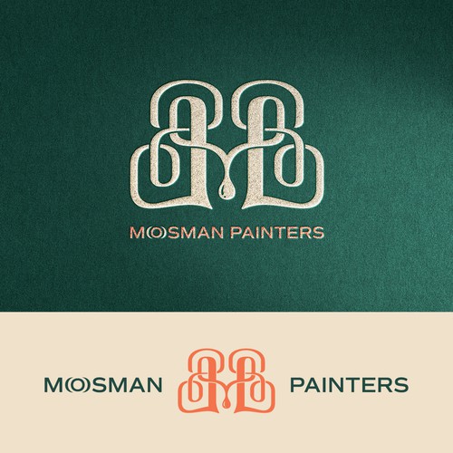 Vintage luxury logo concept for Mosman