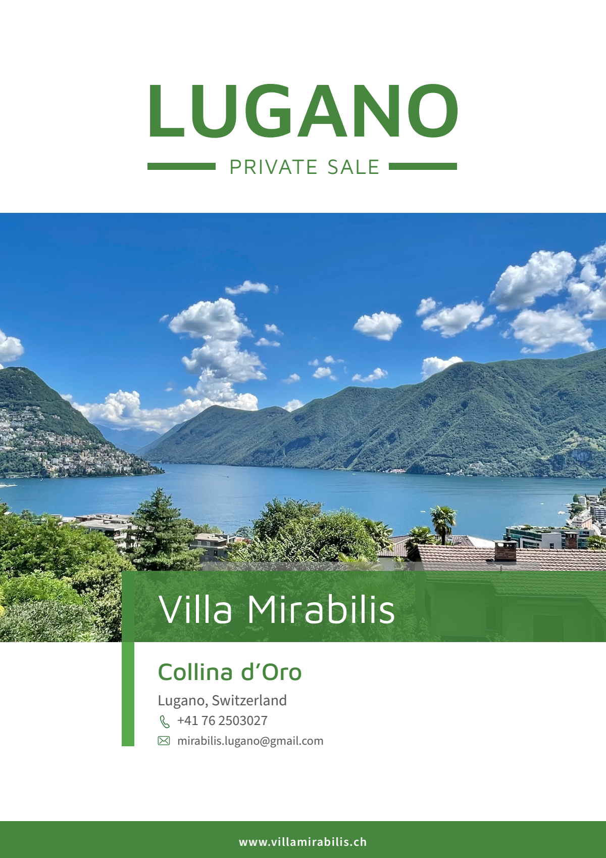 Apartment brochure