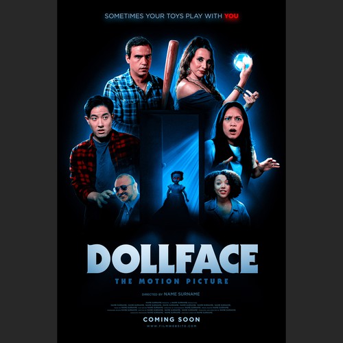 Dollface: The Motion Picture | Horror-Comedy Film Poster 