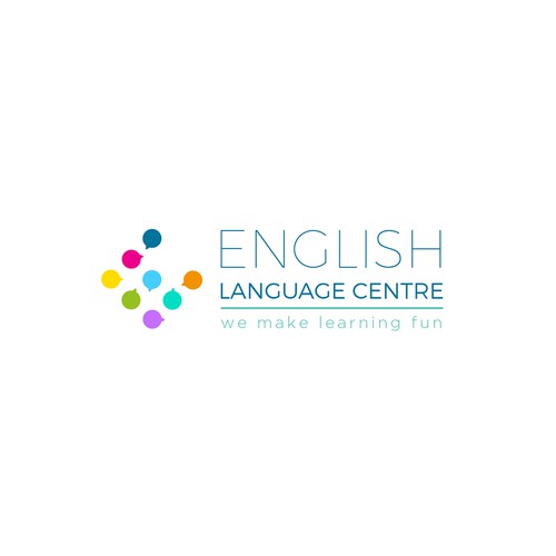 Logo for a  new English language school based in France