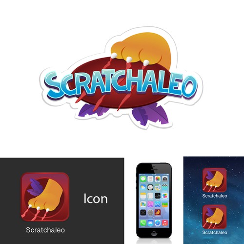 Fun logo entry for gaming app