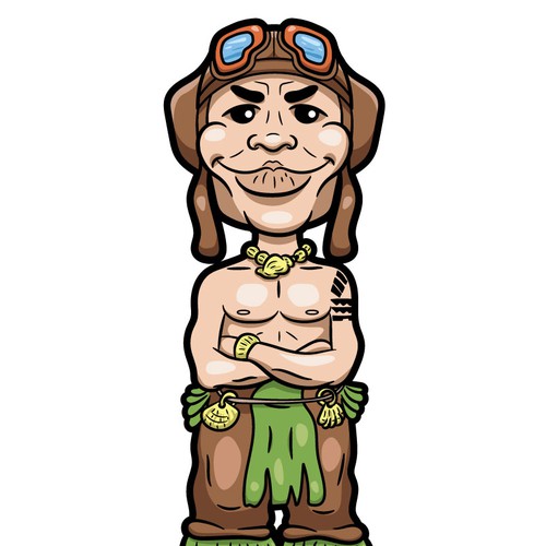 Illustation of the hawaii dwarf pilot