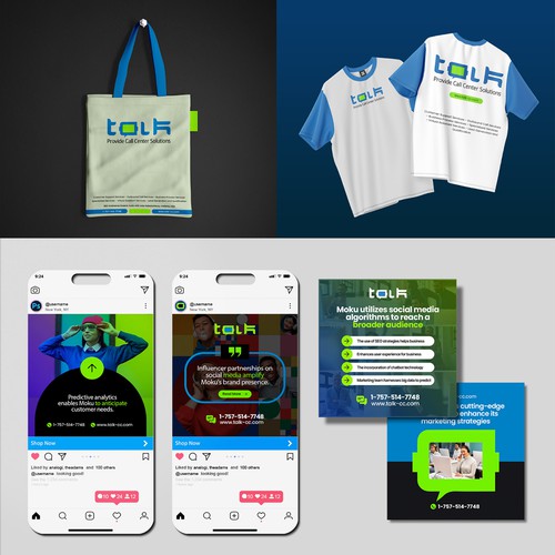Brand Identity Design for TALK