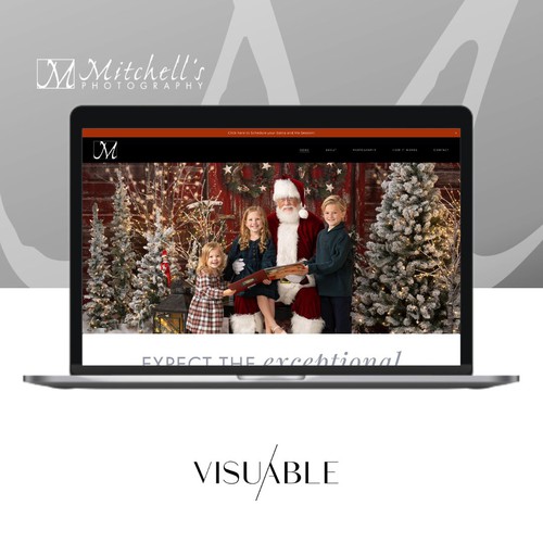 Squarespace Website Design for Photography Studio 