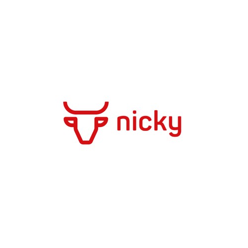 Nicky Bull Logo Design Porposal - Available for SALE