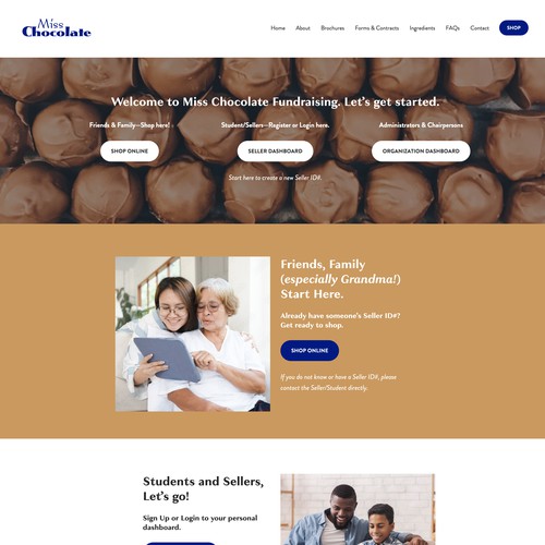 Miss Chocolate Fundraising