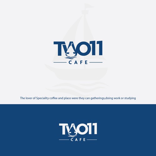 TWO11 CAFE LOGO