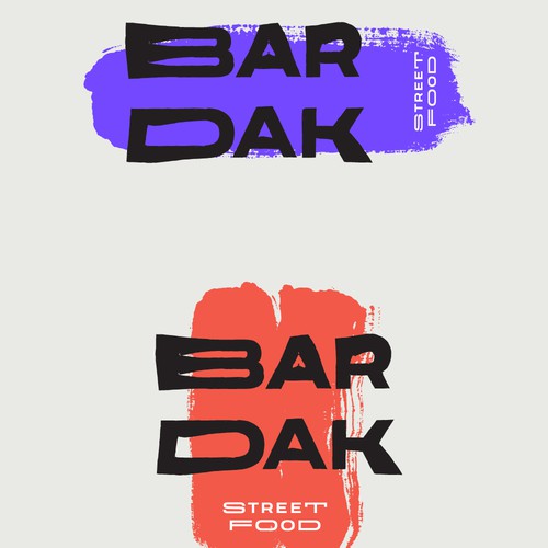 Funky Street-Food Bar logo draft