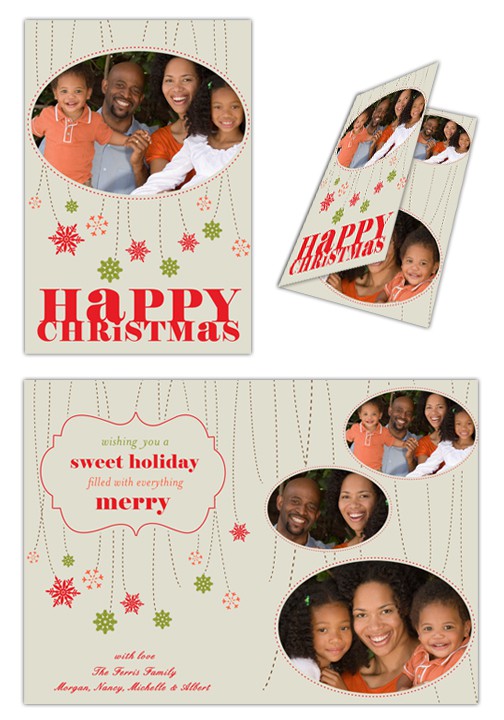 Picaboo Folded 5" x 7" Christmas Cards (will award up to 20 designs!)