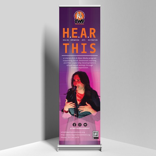 TWP Roll Up Banner Design