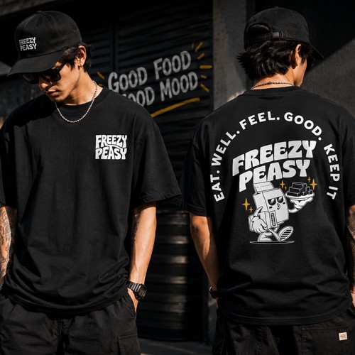 Design fresh merch for a leading meals brand - STOCKED