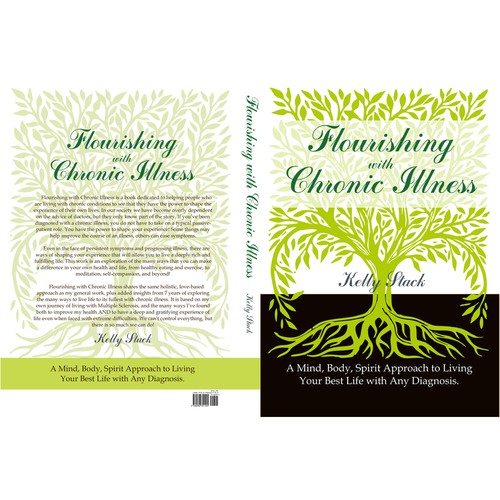 Create an inspiring cover to help people FLOURISH with Chronic Illness!