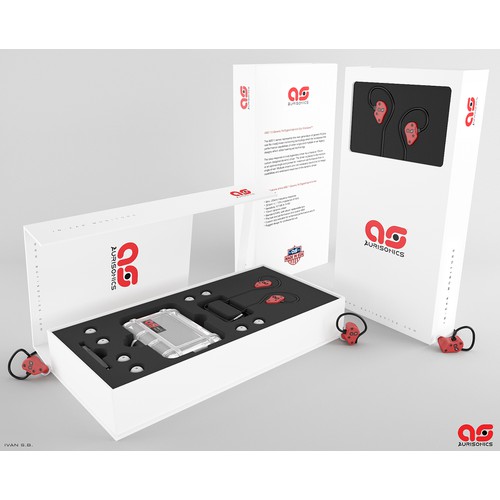 Aurisonics Retail packaging