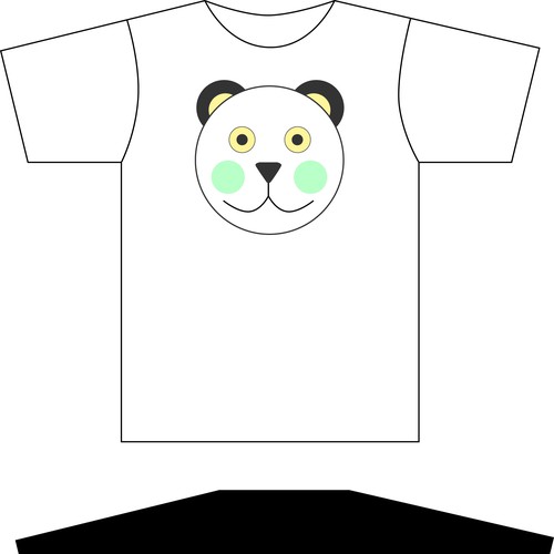 Create a humor design for a Men's t-shirt - "Food / Animal Humor"