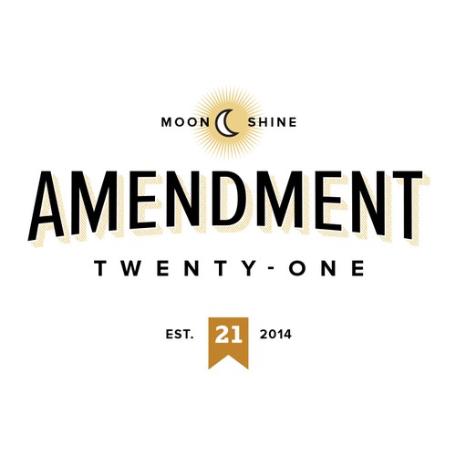 Be the designer of the logo for the next huge moonshine - Amendment 21!