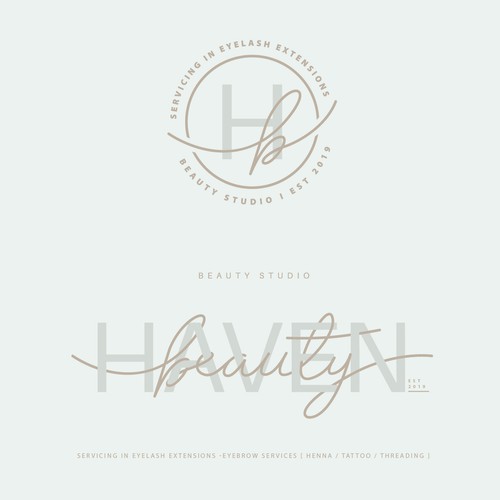 Logo BEAUTY HAVEN for beauty studio