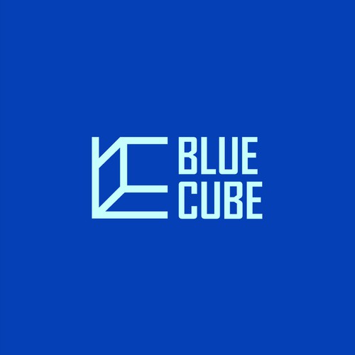 blue cube