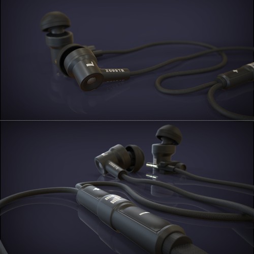 Bold, sexy, eyecatching design for the MTR LUX Bluetooth Sports headset