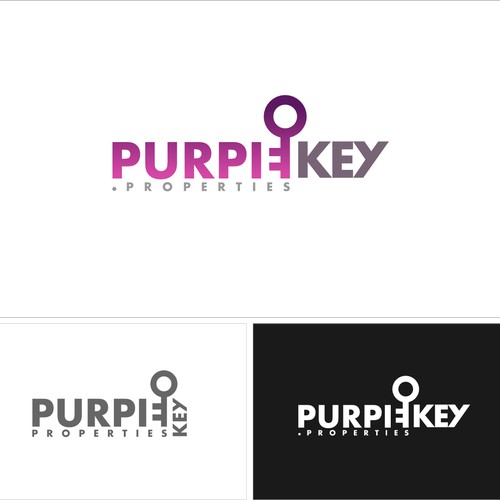 Logo design for Purple Key Properties
