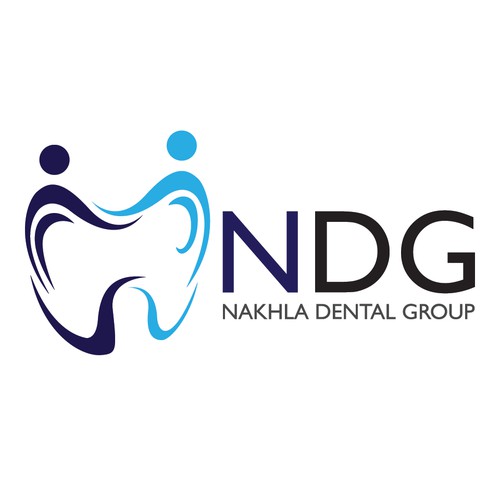 Simple dental clinic logo