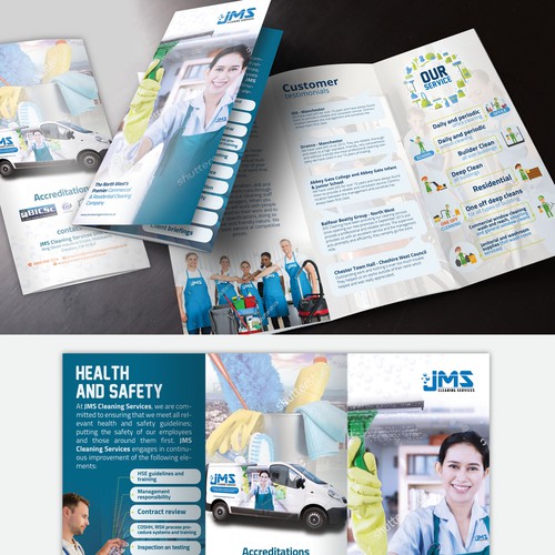 JMS CleaningServices Trifold Brochure