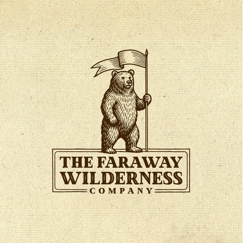 Logo concept for an Alaskan lodge