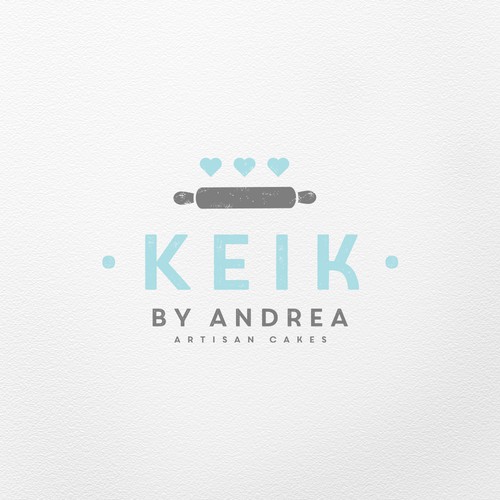 Cute logo for pastry cake