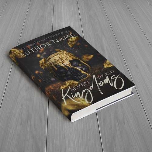 Dark fantasy book cover