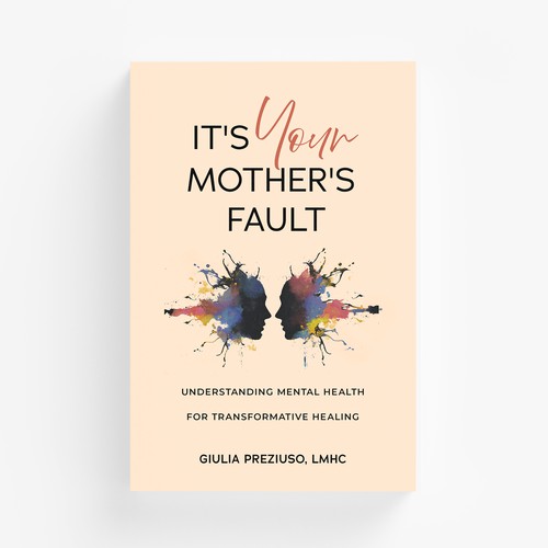 Book cover design about Mental Health Healing