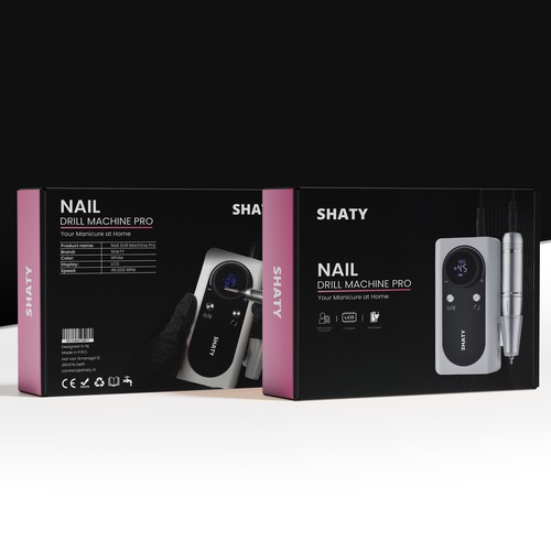 Electric Drill Packaging Design — Shaty