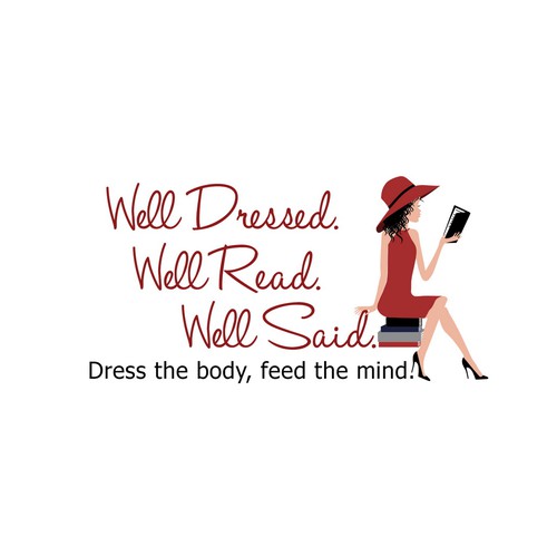 Logo for Well Dressed. Well Read. Well Said.