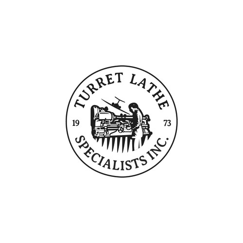 Turret Lathe Logo Design