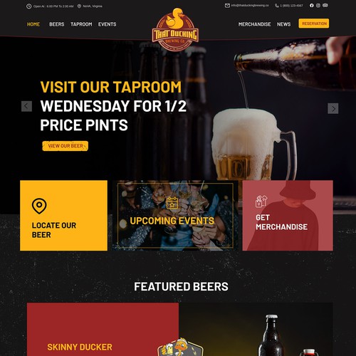 Beer Pub Website