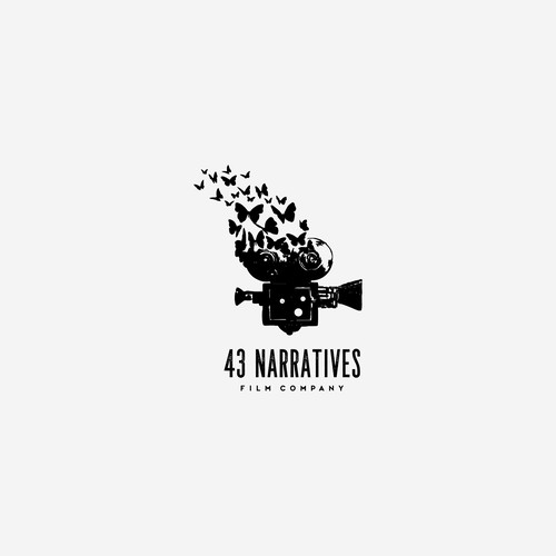 bold logo for 43 Narratives