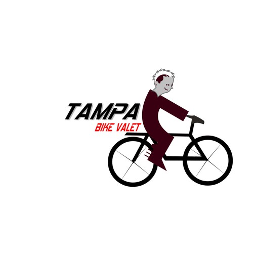 Your Logo Helps Launch Professional Bike Valet Service Company in Tampa, FL.