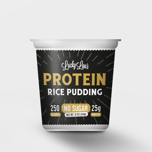 Lucky Lou's Protein Rice Puding