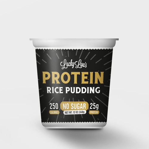 Lucky Lou's Protein Rice Puding
