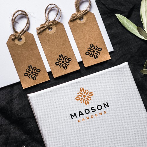 Logo design for Madson Gardens