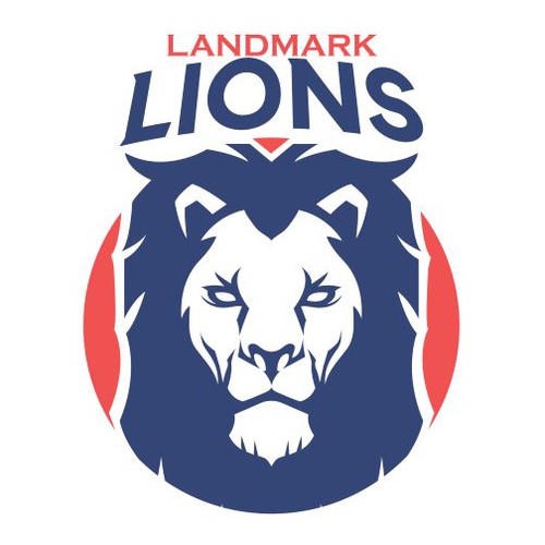 Sports Team Logo Design - Landmark Lions