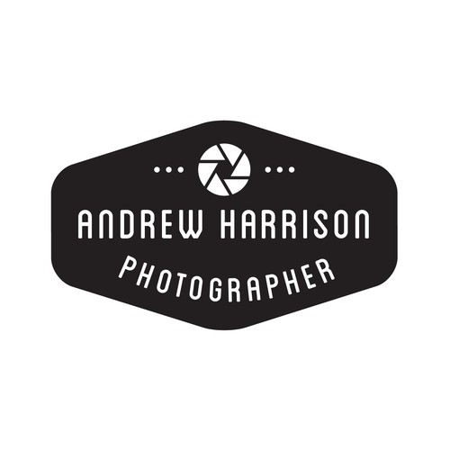 Create a logo for a professional wedding photographer, modern, retro, hipster, vintage