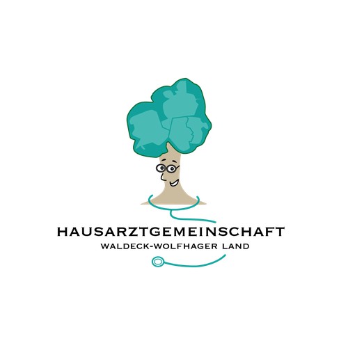 Außergewöhnliches Logo für eine Landarzt-Praxis