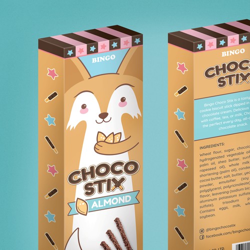 Box Design for Chocolate Snack