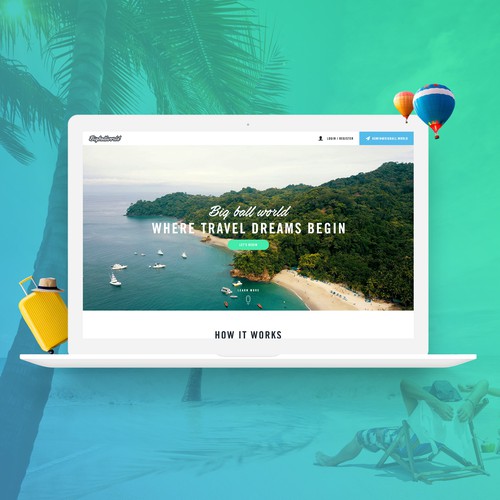 Traveling Website Design