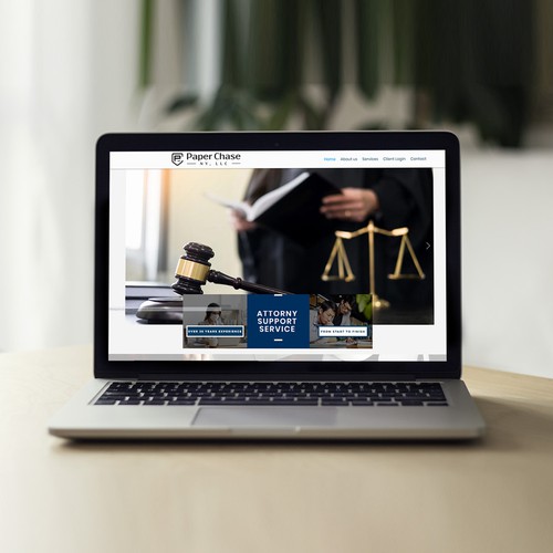 Wix Law Firm Landing page