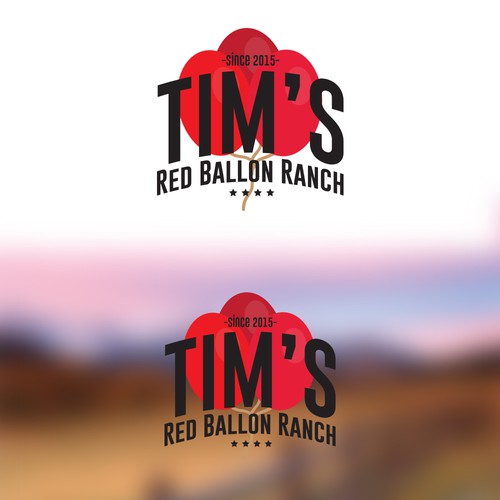 Create a logo for the most unique and badass ranch that has ever existed!