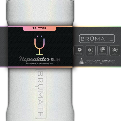 Label Wrap for Drinkware Brand