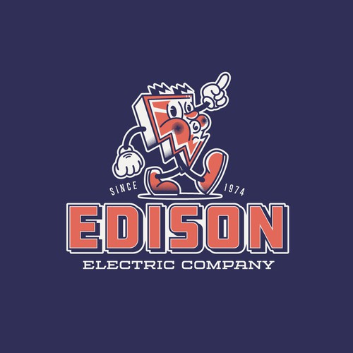 Edison Electric Mascot