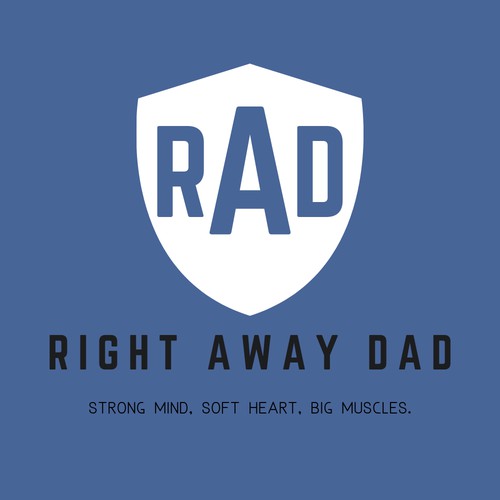 Bold Yet Simple Logo for RAD 