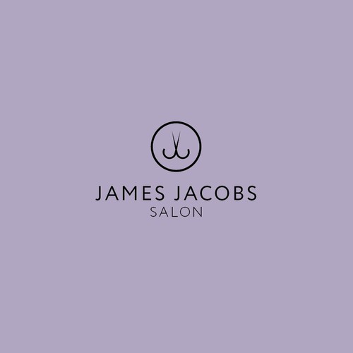 Stylish logo for a hair salon